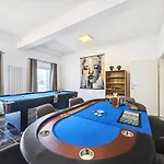 Designer Loft Fuer Bis Zu 15, Whirlpool, Infrarotsauna, Billard, Pokertisch, 2 Baeder דירה נירנברג